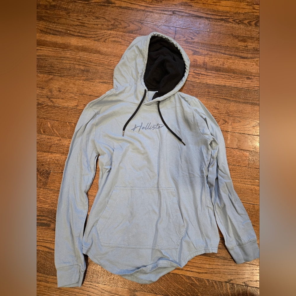 Hollister Blue Hooded Tee